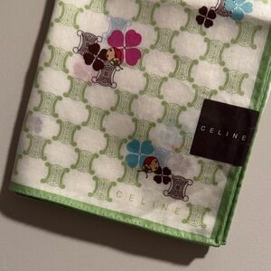 Celine Ladybug Graphic Scarf NEW